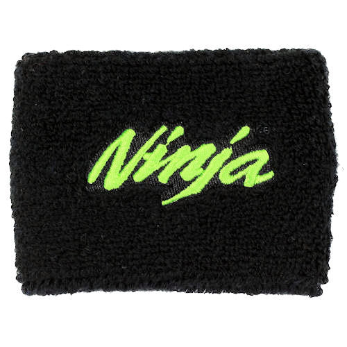 Ninja Black Green Brake Reservoir Cover