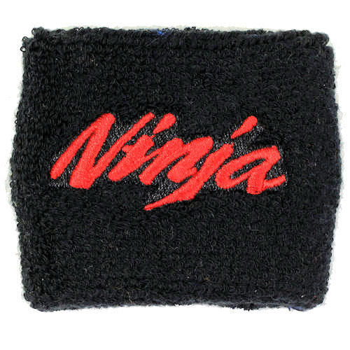 Ninja Black Red Clutch/Rear Brake Reservoir Cover