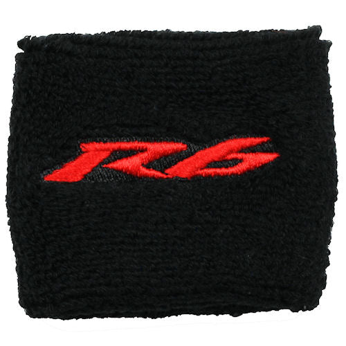 R6 Black Red Clutch/Rear Brake Reservoir Cover