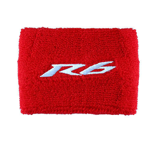 R6 Red White Brake Reservoir Cover