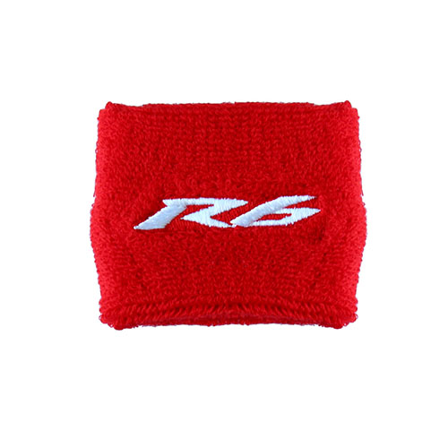 R6 Red White Clutch/Rear Brake Reservoir Cover