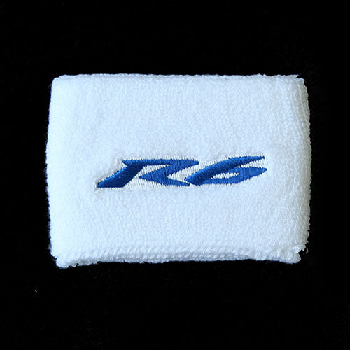 R6 White Blue Brake Reservoir Cover